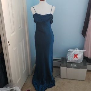 Formal blue dress